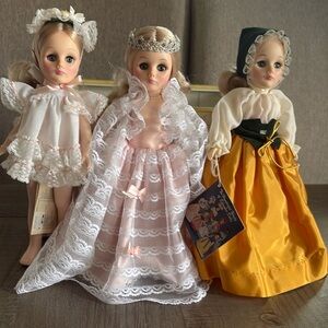 Vintage EFFANBEE Dolls - Thumbelina, Cinderella and Sleeping Beauty